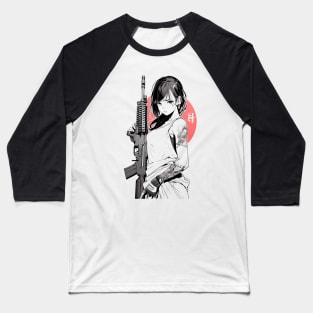 Assault Anime Girl Baseball T-Shirt